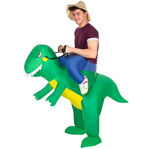 Morph MCROITR Unisex Inflatable T-Rex Driving Costume One Size Adult ...